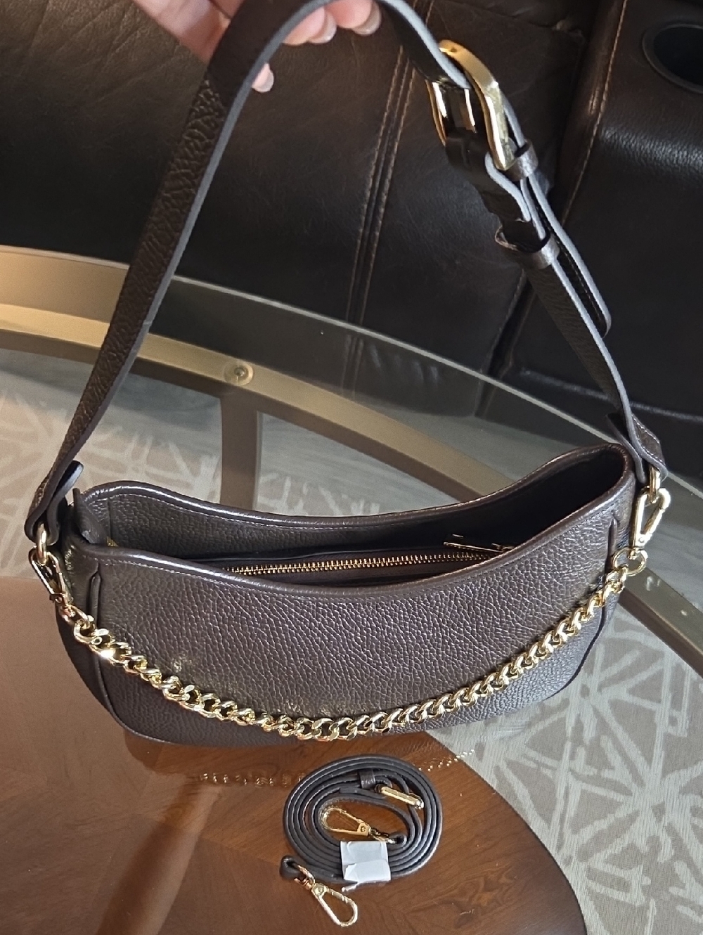 NWOT- ANNA POALA Bag- LEATHER MADE IN ITALY